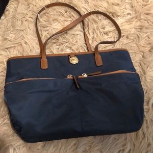 Michael Kors blue purse